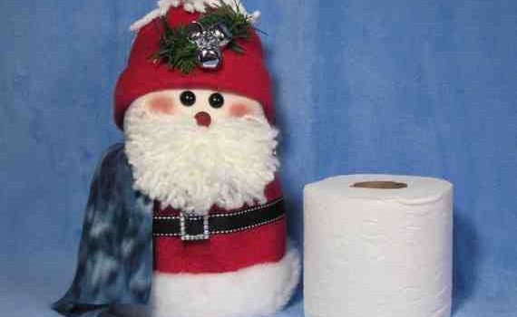 Comment faire un Père Noël avec un rouleau papier WC ?