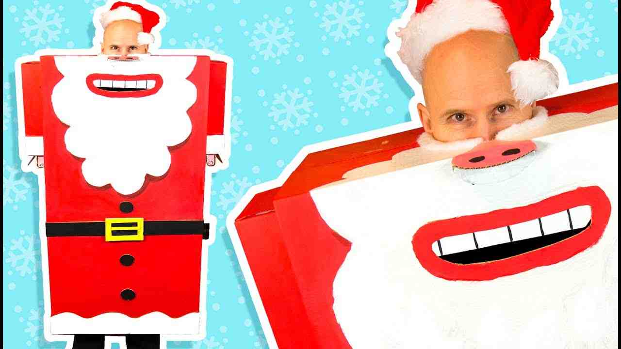 Comment faire un Père Noël facile en carton ?